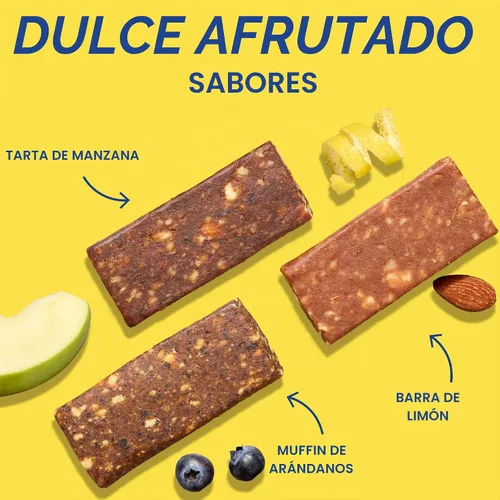 Vista 5 de LARABAR - Paquete variado de barras de frutas y nueces, 18 unidades (1.6 onzas cada una), pastel de manzana y limón, veganas, sin gluten, sin