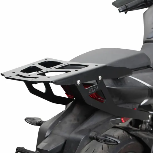 Vista 3 de GP Kompozit Portaequipajes trasero negro compatible con Bajaj Dominar 250 / Dominar 400 2017-2023