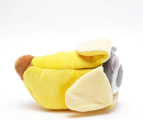 Vista 2 de Anirollz Muñeco de peluche Pandaroll con manta de plátano