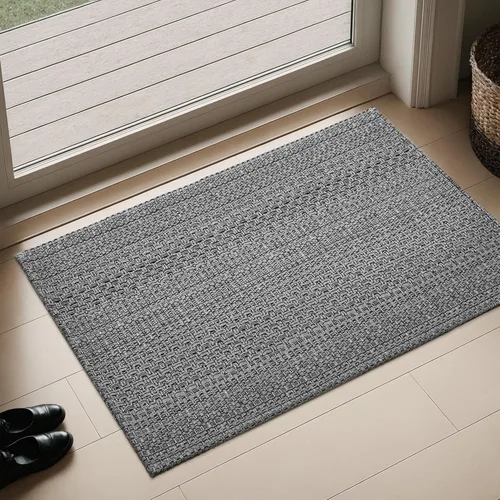 Vista 10 de MatEssenz Alfombrillas de cocina de 20 x 30 pulgadas para piso, alfombras de cocina tejidas, lavables a máquina, estilo bohemio, antideslizantes
