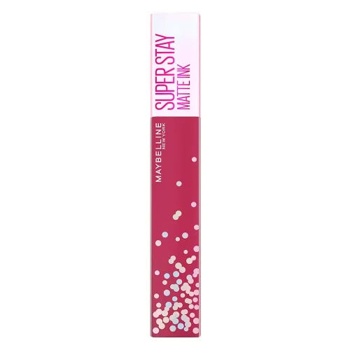 Vista 36 de Maybelline Super Stay Matte Ink - Lápiz labial líquido de tinta mate, color de alto impacto de larga duración, hasta 16 horas de uso, Inspirer, rosa