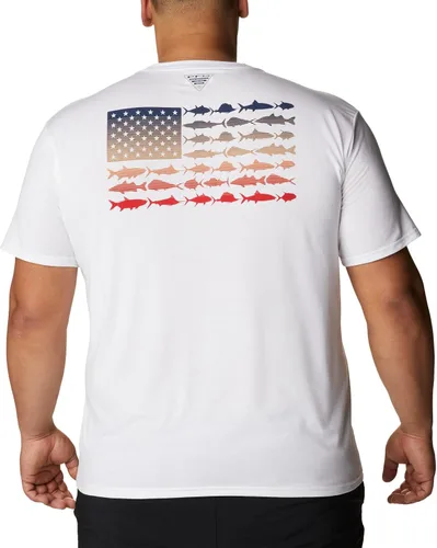 Vista 7 de Columbia PFG Fish Flag Tech - Camiseta para hombre