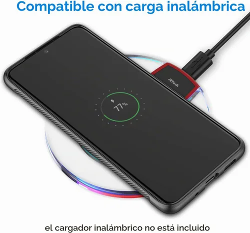 Vista 3 de JETech Funda delgada para Samsung Galaxy S20 Plus, color negro