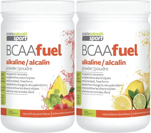 Vista 4 de Prairie Naturals PH Balanced BCAA Combustible, limón lima, 11.2 onzas