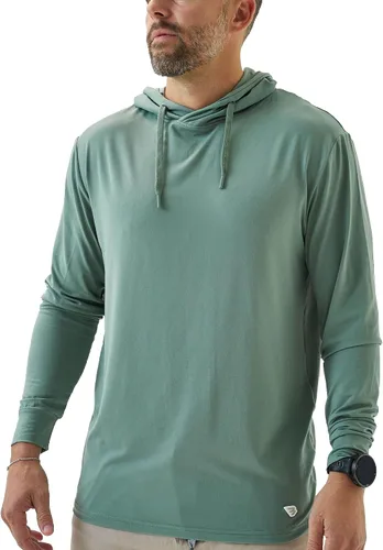 Vista 34 de Burlebo Sudadera de rendimiento para hombre – Prenda de manga larga ligera, ajuste atlético, absorción de humedad, protección solar Camuflaje