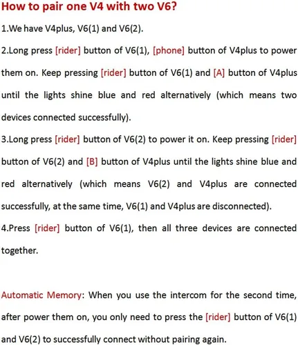 Vista 8 de MIMIRACLE Auriculares de árbitro, sistema de comunicación de árbitro V4+2V6