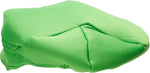 Vista 3 de Super Mario Bros. Luigi - Sombrero y bigote para adultos, talla única, forro polar verde con licencia oficial de star wars silent one crew.