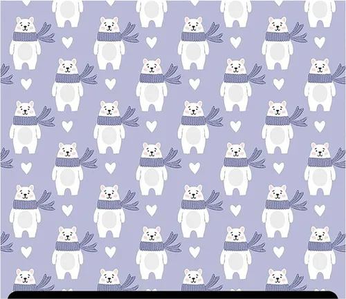 Vista 47 de HTV con estampado de animales (19.66 x 36 pulgadas) - Leopardo arcoíris