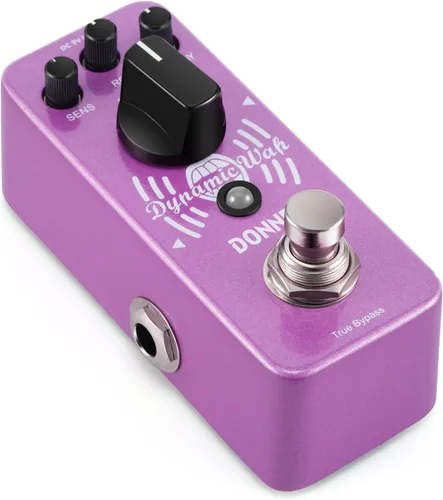 Vista 18 de Donner Pedal de efecto ABY Box, conmutador AB de selector de línea, mini, para guitarra, True Bypass