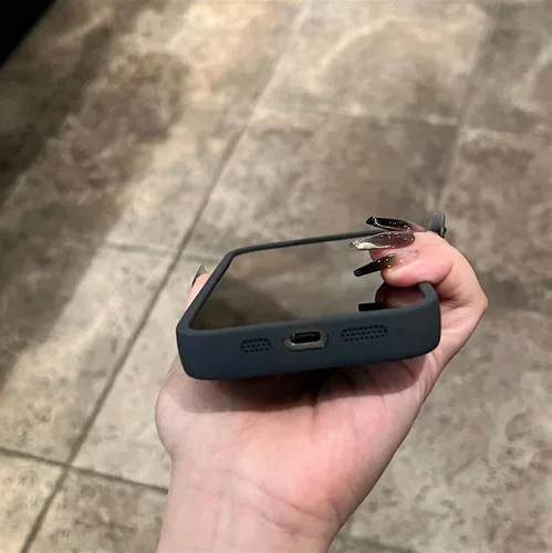 Vista 6 de Lujosa funda de silicona de silicona con diseño de corazón 3D para iPhone 15, 14, 13, 12, 11 Pro Max, X, XR, XS Max, funda trasera suave a prueba