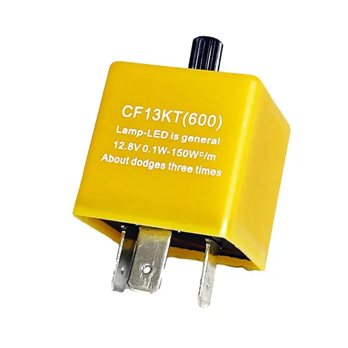 Vista 3 de SOCAL-LED LIGHTING 3-Pin CF13 JL-02 EP34 Relé intermitente LED electrónico de velocidad ajustable para bombillas de intermitente de reparación