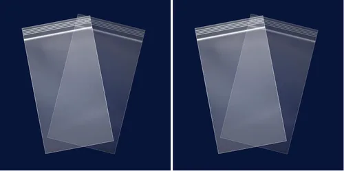 Vista 15 de 500 unidades - 1 x 1 pulgadas, 2 mil, bolsas de plástico transparente con cremallera resellable con cierre de sello resellable para monedas, joyas