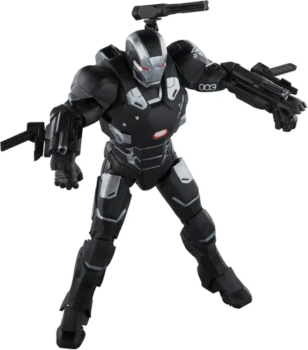Vista 6 de Hasbro Marvel Legends Series Marvel's War Machine, Capitán América: Civil War Figuras de acción coleccionables de 6 pulgadas, figuras de acción