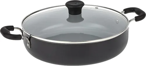 Vista 8 de T-fal B36282 Sartén Antiadherente Profunda con Tapa para Uso Diario con Asas Ergonómicas que se Mantienen Frescas Utensilios de Cocina, 12 Pulgadas
