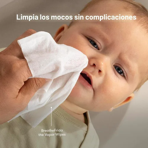 Vista 5 de Kit de Preparación para Días de Enfermedad de FridaBaby, Set de 4 Piezas, Incluye Esenciales: Aspirador Nasal NoseFrida, Dispensador de Medicamentos