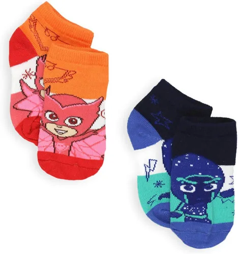 Vista 4 de PJ Masks Paquete de 6 calcetines para niños y niñas