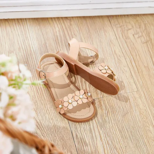 Vista 4 de GINFIVE Sandalias para niñas pequeñas, zapatos de verano para niñas pequeñas