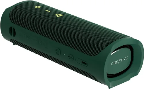 Vista 9 de Creative MUVO Go - Altavoz portátil impermeable Bluetooth 5.3 con hasta 18 horas de duración de la batería, IPX7 resistente al agua y potente Azul