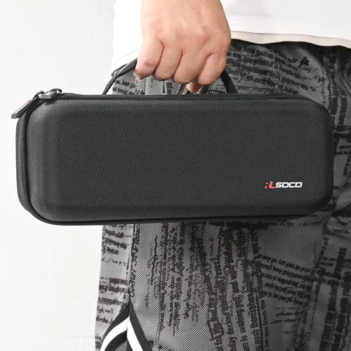 Vista 6 de RLSOCO Funda de transporte para JBL Pulse 4/Pulse 5/Pulse 3 Altavoz Bluetooth portátil impermeable (solo funda)