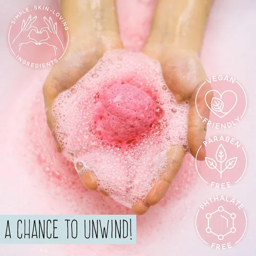 Vista 6 de STMT Self-Love Club D.I.Y. Bombas de baño de Horizon Group USA, crea 5 bombas de baño con colores pastel, aceites esenciales e ingredientes