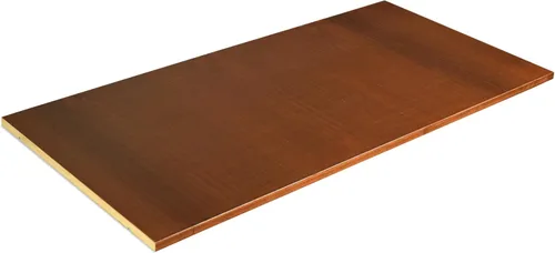 Vista 6 de Grain Wood Furniture Shaker - Estante de madera maciza opcional con acabado de nogal Nuez