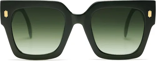 Vista 68 de SOJOS Gafas de sol cuadradas vintage de gran tamaño para mujer, estilo retro, de lujo, grandes, UV400 SJ2194