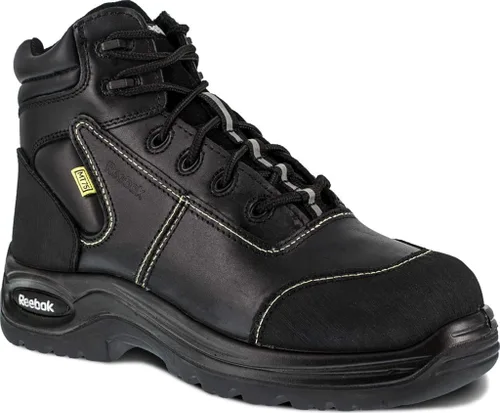 Vista 3 de Reebok Work Trainex - Botas de trabajo para mujer con puntera de Comp Met Guard color negro talla 85 M Negro