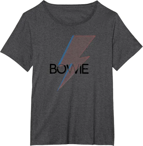Vista 18 de David Bowie - Camiseta Bowie Bold, Blanco, S