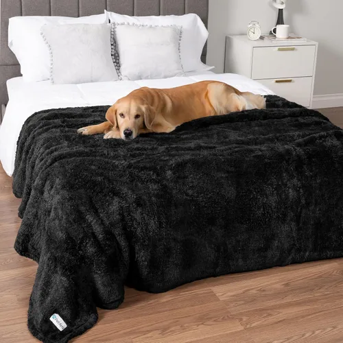 Vista 20 de PetAmi Manta de felpa suave para perros y gatos, pequeña de 24 x 32