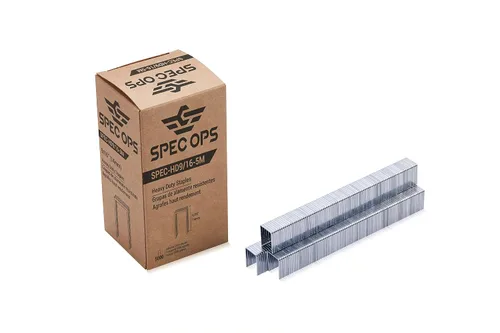 Vista 5 de Spec Ops Tools - Grapas resistentes para pistola de grapas y martillo, paquete de 5,000, grapas de 5/16 pulgadas