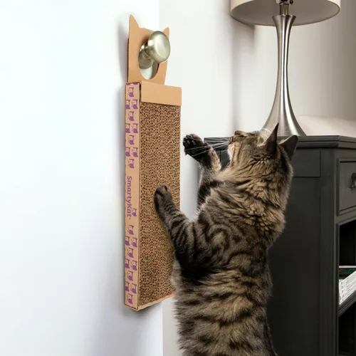 Vista 7 de Rascador corrugado SmartyKat para gatos
