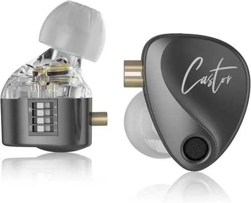 Vista 9 de Auriculares KZ AS16 Pro 8 Balance de Armaduras en el Oído, Auriculares IEM HiFi Pro para Música de Grabación de Estudio, Auriculares de Sonido