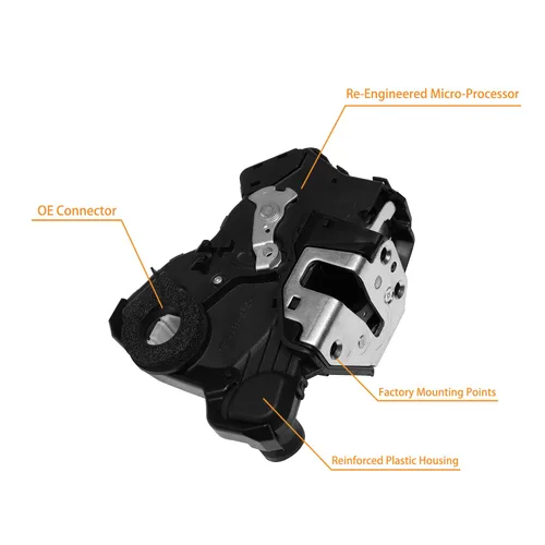Vista 5 de Motor del actuador de cerradura de puerta delantero izquierdo del lado del conductor para Toyota 4Runner Camry Tundra Sequoia, Lexus ES350 GS350