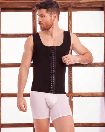 Vista 8 de SHAPE CONCEPT 062 063 Fajas Colombianas para Hombres Mens Faja Alta Compresión Garmen Shapewear Body Shaper para Hombres