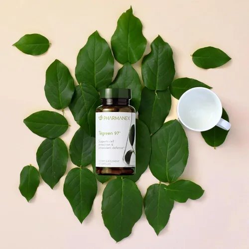 Vista 4 de Nu Skin Pharmanex Tegreen 97 Cell Protection 120 unidades Soporte antioxidante para una función celular saludable Extracto de té verde