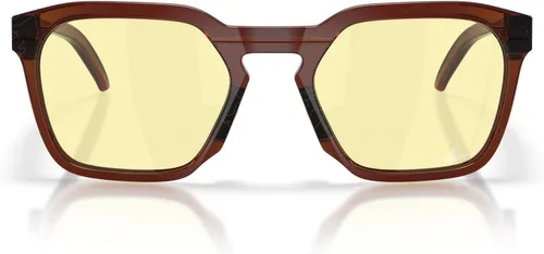 Vista 10 de Oakley OO9533 HSTN SQ Square Sunglasses Cerveza mate/Prizm Tungsteno