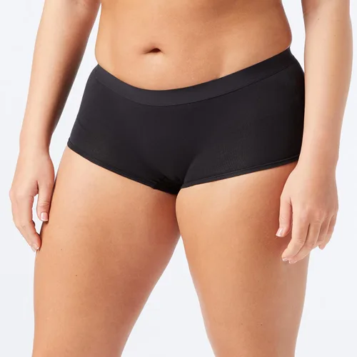 Vista 2 de Tienda Essentials Ropa interior de algodón para mujer (disponible en tallas grandes), paquete de 5
