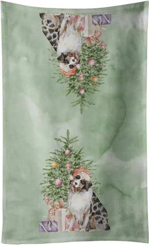 Vista 66 de Caroline's Treasures Toalla de cocina Christmas English Bulldog #2, 15 X 28, multicolor