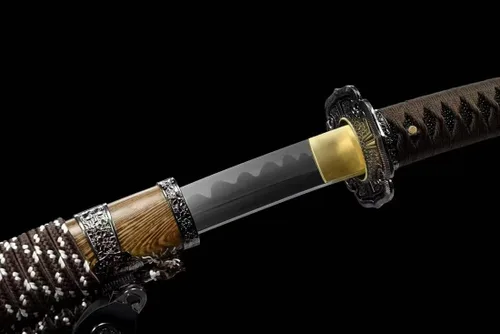 Vista 9 de 41 Inch Sword Damascus Steel Real Tachi Japanese Saber Samurai Katana