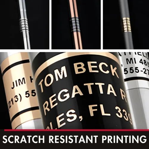 Vista 4 de Golf Essentials: Personalized ID Labels, Pro Scorecards & Game Guides. Weatherproof Accessories for Club Tracking, Stat Logging & Wagering