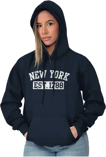 Vista 5 de New York EST 1788 Souvenir Sudadera con capucha Mujer Hombres