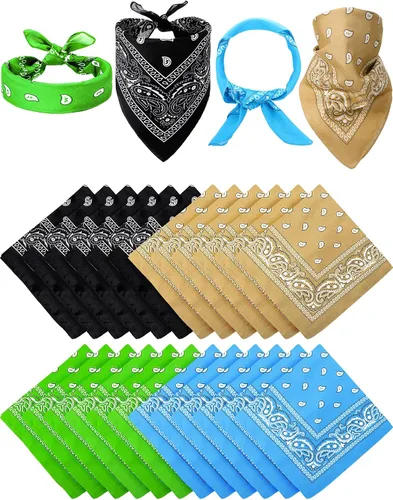 Vista 12 de Unittype 36 bandanas de cachemira 1