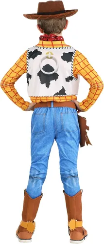 Vista 4 de Disfraz de Woody Disney de lujo para niños