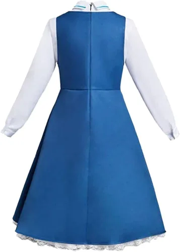 Vista 3 de COLSA Grils Anya Forger - Disfraz de anime, uniforme de fiesta de Halloween