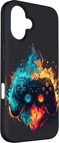 Vista 3 de Controlador de videojuegos para iPhone 16 Gamer para un divertido estuche para adolescentes y niñas