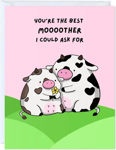 Vista 21 de Tarjeta de felicitación o agradecimiento con mensaje gracioso en inglés (Absolute MILF)