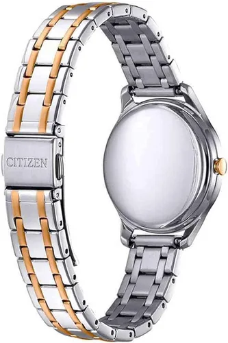 Vista 2 de Citizen Womens Analogue Eco-Drive Watch with a Stainless Steel Band