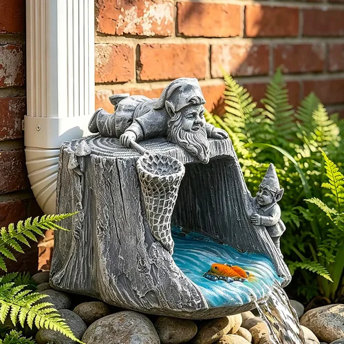 Vista 13 de Teaeeno Decoración para perros, estatua de canalón, extensión decorativa, estatua de animal, decoración al aire libre, bloque de salpicaduras