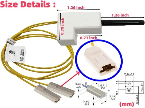 Vista 2 de Kit de encendido de superficie caliente PP200 PP200SC HA1000 para Desa Reddy Master Heater HSI PP200 71-052-0700