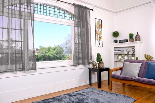 Vista 6 de All American Collection - cortinas Doli transparentes, 2 unidades Blanco